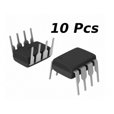 10pc NE555 DIL 8 PIN