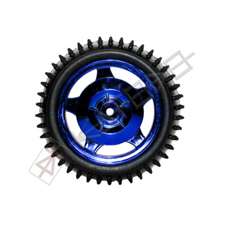 12mm Hub Off Road Wheel 85mm diameter 1:10 RC - BLUE