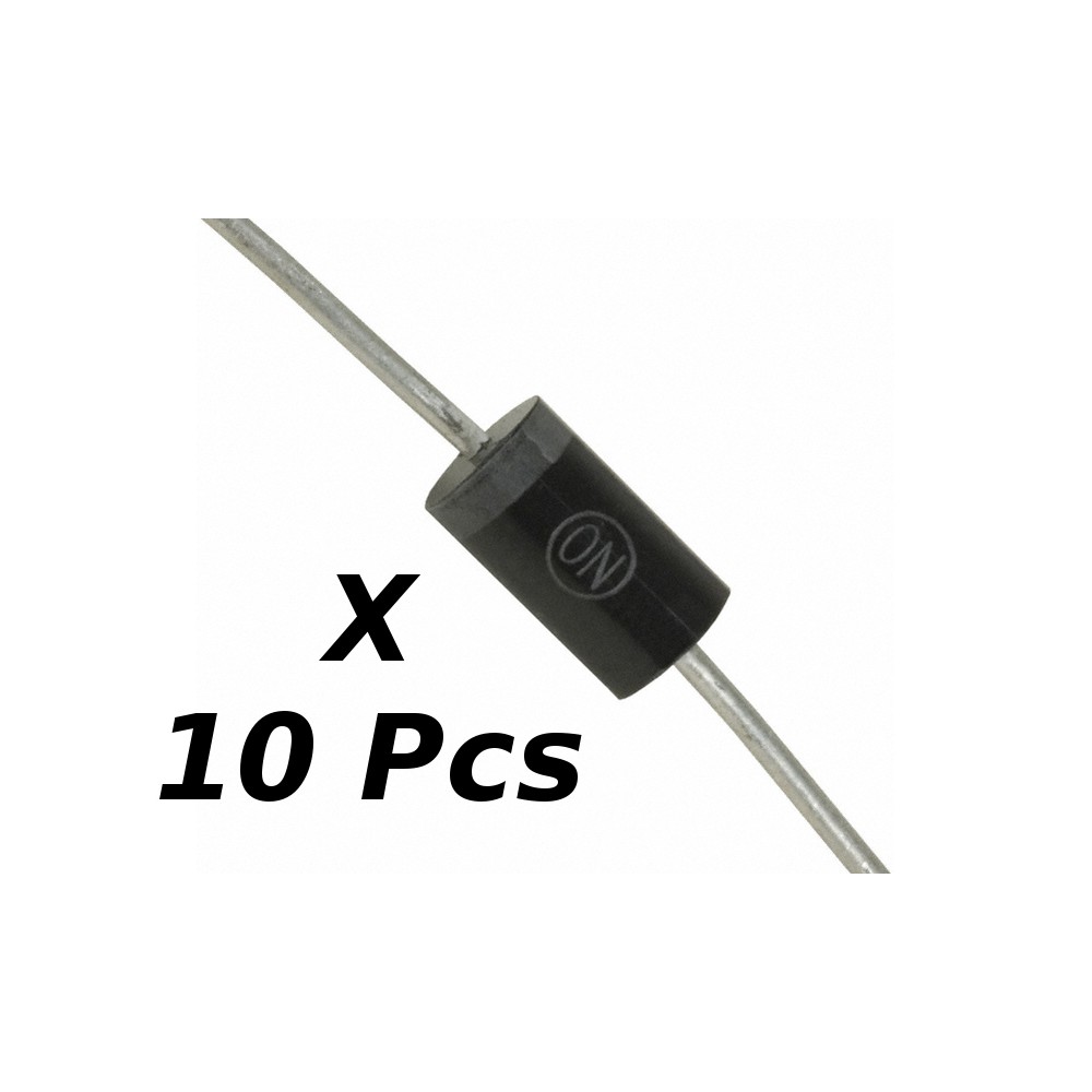 DO-27 HUABAN 10PCS 1N5820 Schottky Barrier Rectifier Diodes 3A 20V DO-201AD Axial 5820 3 Amp 20 Volt
