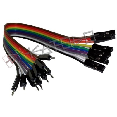 Arduino Shield 10pcs × 20cm male to female Dupont cables