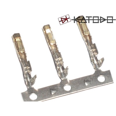 Busta 50pz contatti per connettori AMP serie J2542/2543/2544