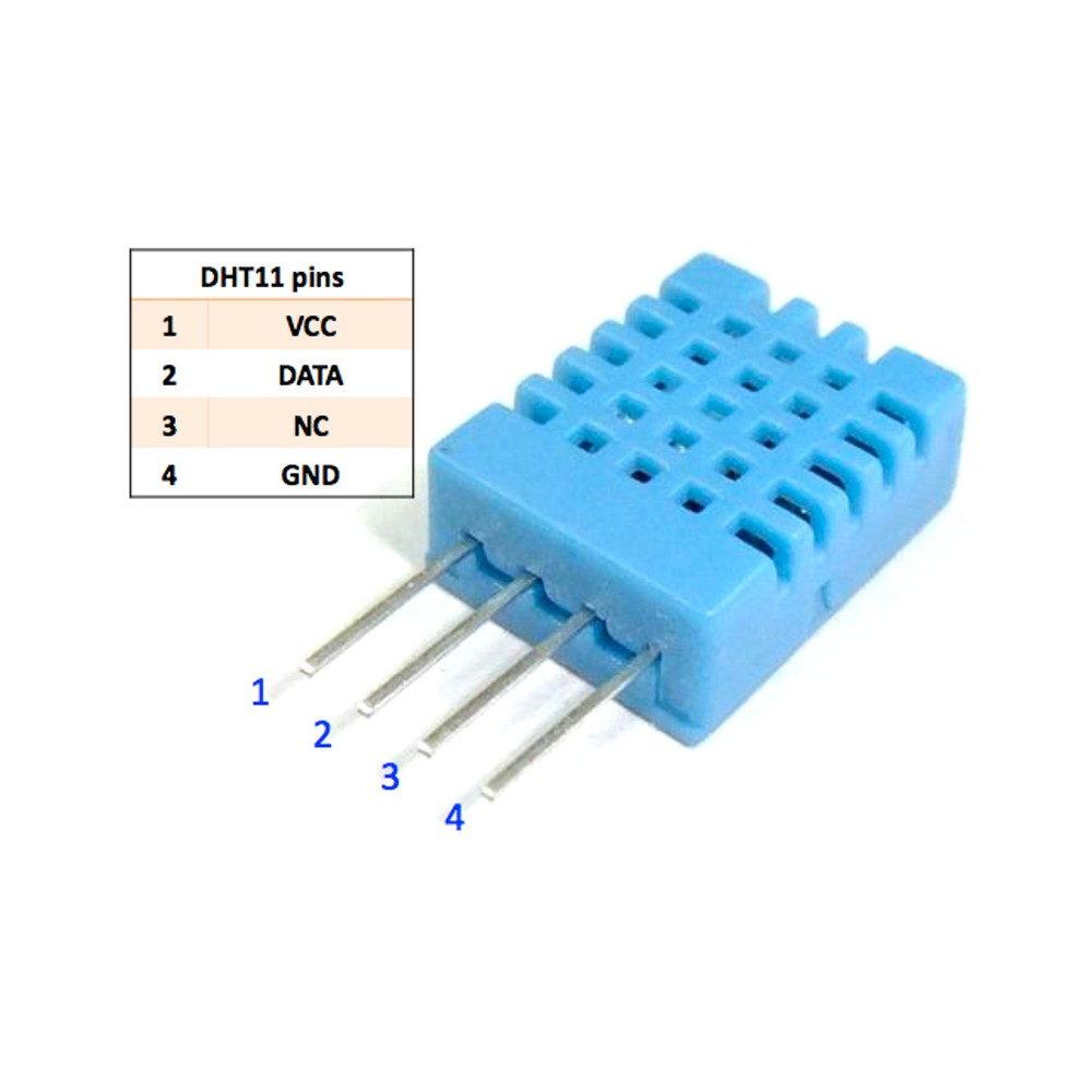 DHT11 Sensore di Temperatura e Umidità - Temperature Humidity Sensor hygrometer