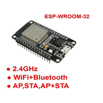 ESP-WROOM-32 ESP-32S Development Board WiFi Bluetooth Ultra-Low Power Consumption Dual Cores