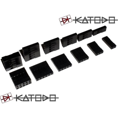 ( 20 pc ) female connector 2 poles p2.54 J2542102-R