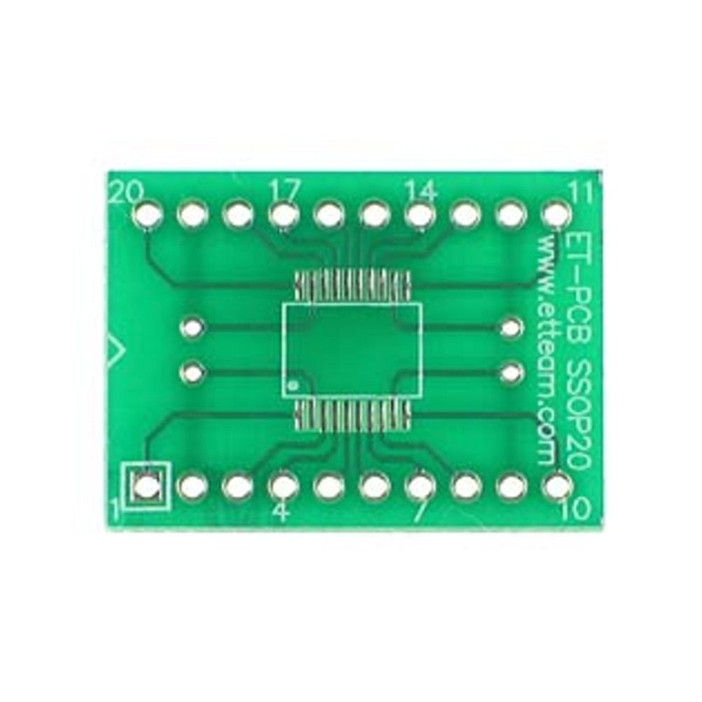 PCB 20 Pin SSOP SMD Adapter