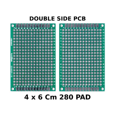 Double-sided protoboard PCB 4x6Cm