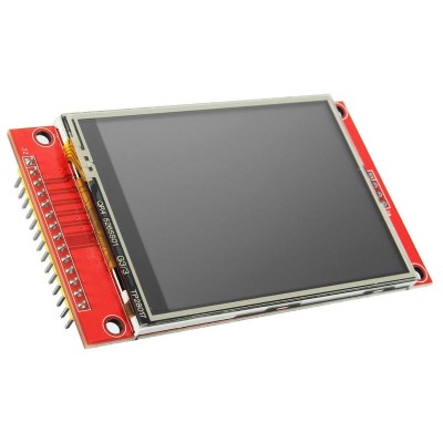 2.8 inch 240×320 18bit TFT SPI ILI9341 - With Resistive Touch Screen LCD Arduino Shield