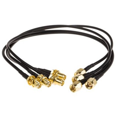 (1pcs) Cavo coassiale 324 mm SMA m/f 50 Ohm