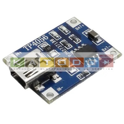 Mini USB - Lithium Battery Charging - TP4056 - 5V 1A -  Protection Circuit