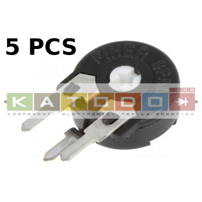 ( 5 pc ) TRIMMER VERT. 220K SNAP IN