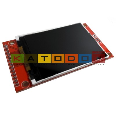 2.4 inch 240×320 18bit TFT ILI9341 -  With Resistive Touch - Arduino Shield