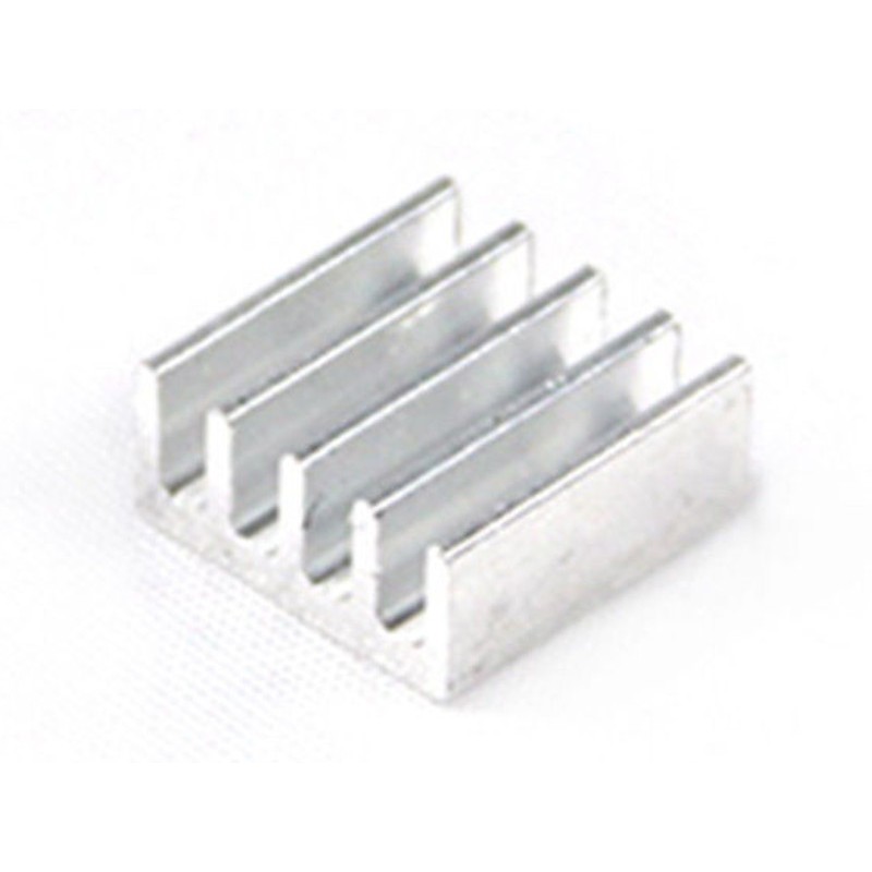 ( 4 pcs ) Dissipatore in alluminio A4988 Heatsink 11 x 11 x 5 mm