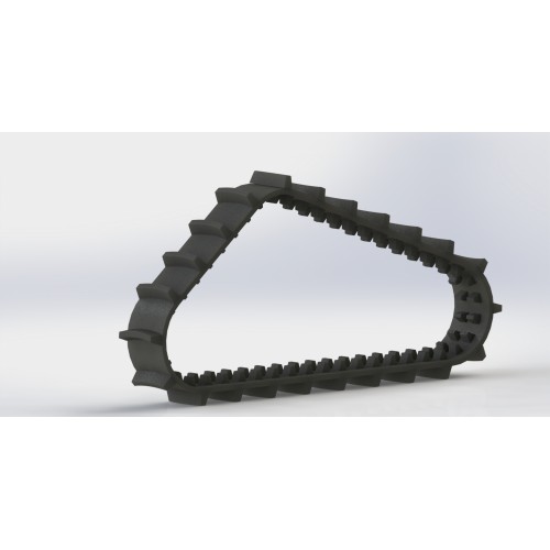 Lightweight Rubber Track 930x50mm
