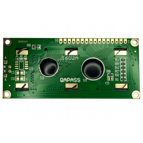 LCD 1602A Module - Back view