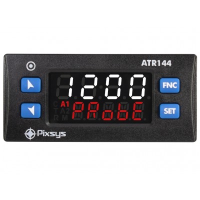ATR144-ABC-T - RS485 Modbus RTU - 1 ingresso analogico + 2 relè 5 A + 1 D.I/O - Alim. 24..230 V AC/DC