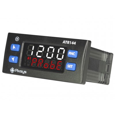 ATR144-ABC-T - RS485 Modbus RTU - 1 analogue input + 2 relays 5 A + 1 D.I/O - Supply 24..230 V AC/DC