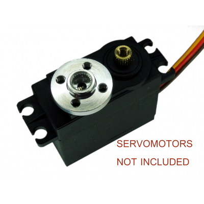 HUB alluminio 25T diametro 20mm ( 2pcs )