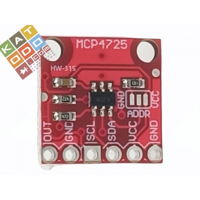MCP4725 I2C 12bit DAC MODULE BOARD