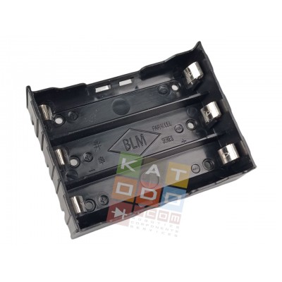 Battery Holder 18650 3 Cell PTH PCB - Rechargeable Battery
