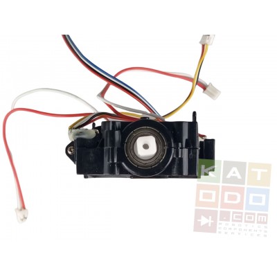 DC Geared Motor 5V 40mA 500rpm - Dual A+B Encoder - Ball Bearings Output