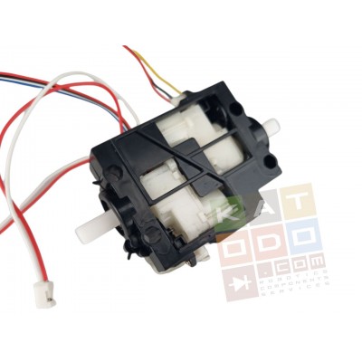 DC Geared Motor 5V 40mA 500rpm - Dual A+B Encoder - Ball Bearings Output