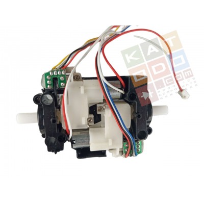 DC Geared Motor 5V 40mA 500rpm - Dual A+B Encoder - Ball Bearings Output