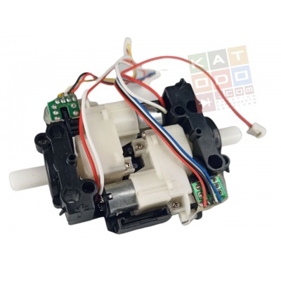 DC Geared Motor 5V 40mA 500rpm - Dual A+B Encoder - Ball Bearings Output