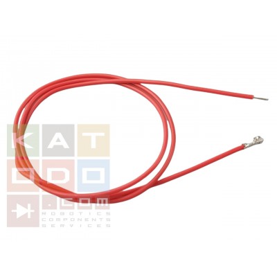 ( 5 pc ) WIRE 0,22mmq JST SPH-002T-P0.5S 40Cm - RED