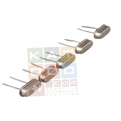 ( 5 pcs ) QUARZO 16MHz HC49US H3,5mm - CRYSTAL 16.0000MHZ 18PF HC-49/US