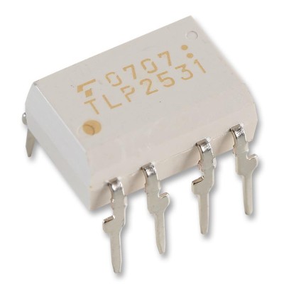 TLP2531F - OPTOISOLATOR 2.5KV 2CH TRANS 8-DIP