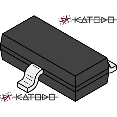 ( 50 pc ) SI2302DS-T1 N-MOSFET 20V 2,8A 85mOhm