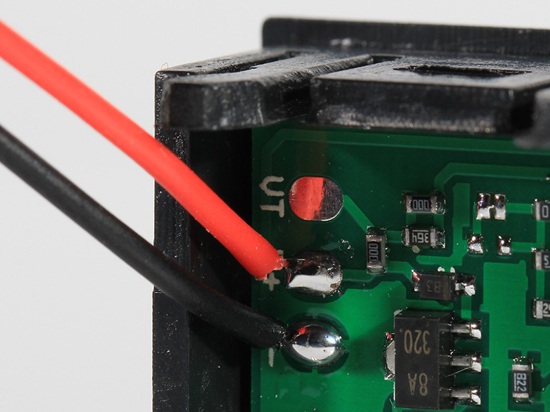 2 wire voltmeter configuration